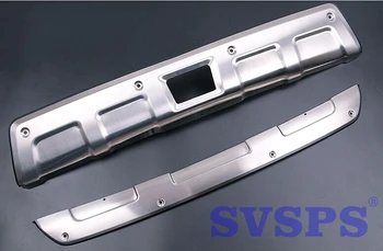 

High Quality Tuning Parts Stainless Steel Front Rear Bumper Protector Guard Skid Plate For Subaru XV xv 2012-2017