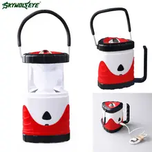 3 в 1 яркий легкий 10 светодиодный фонарь для кемпинга наружный Портативный Красочный фонарь водостойкий тент ночной фонарь красный