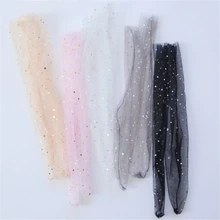 5 пар Женская Сияющая Звезда и Луна носки до лодыжки пикантные мягкая сетка Прозрачный эластичная сетчатая W027