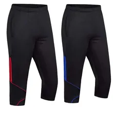 Футбольные майки, футбольные тренировочные 3/4 штаны, профессиональные мужские футбольные игры и бега, спортивная одежда, штаны для бега