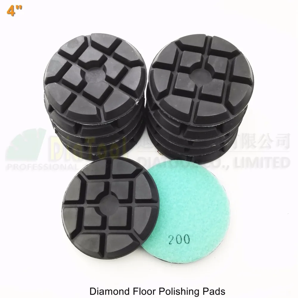 Шлифовальный диск SHDIATOOL модель 100 дюйма #200 SA622 4 дюйма|polishing pad|diamond floor polishing padsdiamond