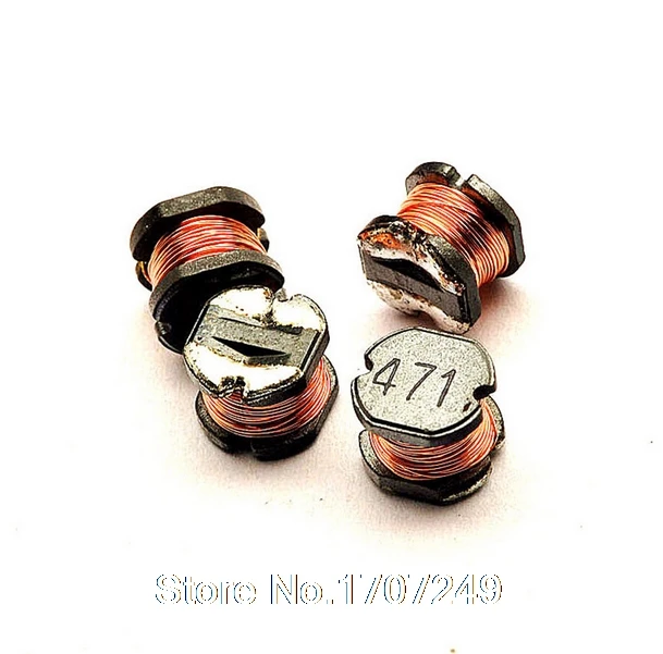 25 шт./лот CD54 470UH намоточный индуктор силовой SMD M66 (маркировка: 471)|power inductor|smd power
