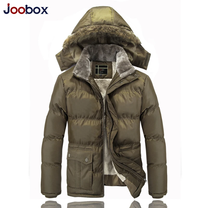 

High Quality Brand Casual Cotton Lined Jacket Thickening New Fashion Winter Jacket Men Fleece Warm Coat Parkas