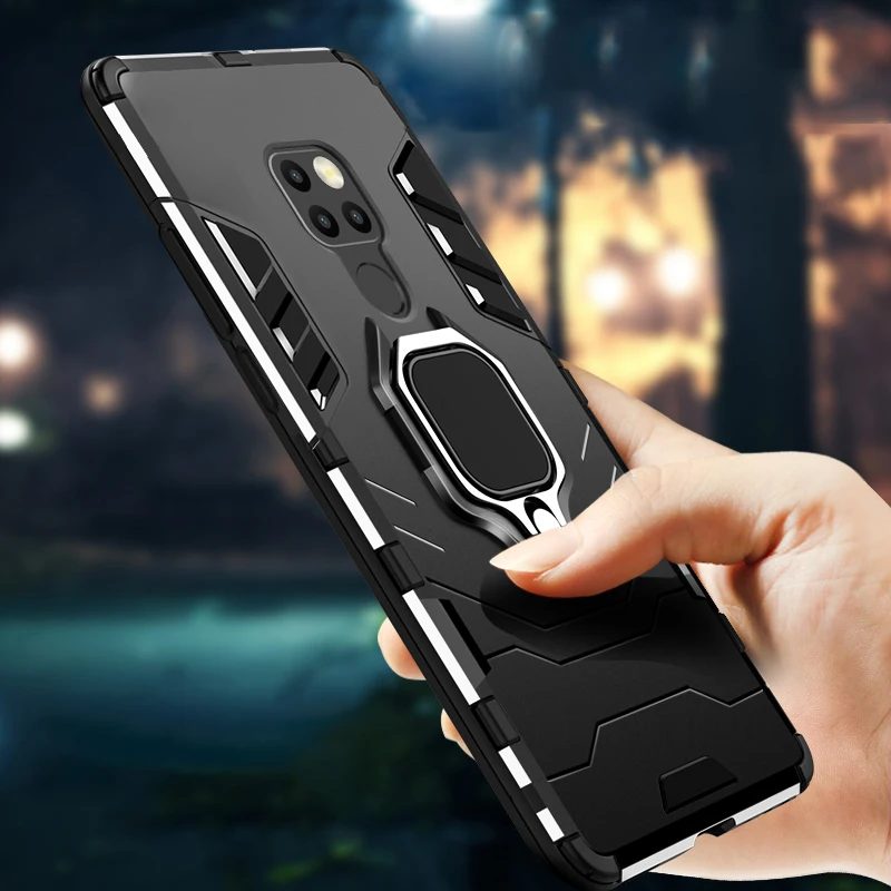 

Luxury ArmorPhone Case For Huawei mate 20 lite PC Cover For huawei mate 20 pro Soft Anti-Fall Shockproof Full Back Case