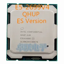 Версия для электронной сигареты, оригинальная Intel Xeon E5-2699V4 V4 QHUP E5-2699 E5 2699 V4 22-Core 2,10 ГГц 55 МБ 145 вт, бесплатная доставка
