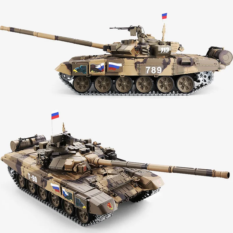2 4 г 1:16 металлический русский T 90 основной боевой танк обновлен HL 3938 1Pro Танк для