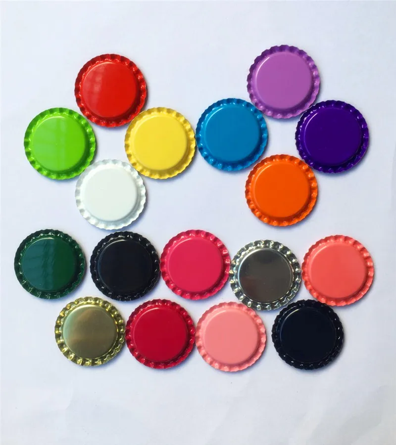 1" Tinplate Crown Bottle Caps For Epoxy Stickers And DIY Jewelry
