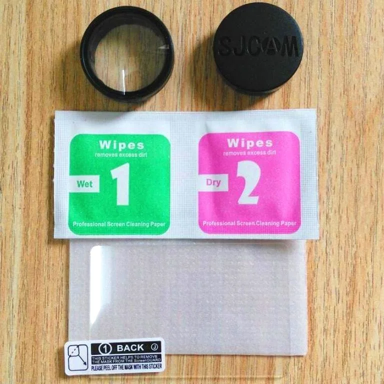 

SJCAM Original SJ8 Pro/Plus Lens Cap Scratch Lens Screen Glass Film UV Filter Lens Cover For SJ8 Diving Action Camera Clownfish