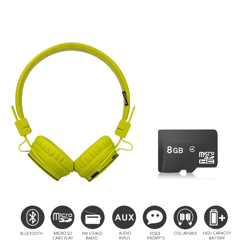 

Economic Set: Original NIA X3 + 8 GB Micro SD Card a Set Wireless Stereo Bluetooth Headphones fone de ouvido bluetooth