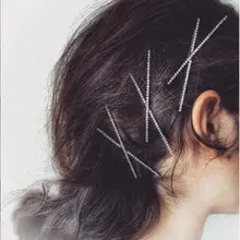 Stonefans Bling X K Стразы заколки для волос для женщин свадебные хрустальные заколки для волос ювелирные изделия Рождественский подарок