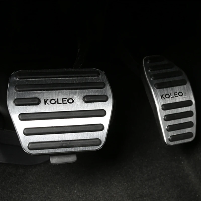 

Automotive stainless steel accelerator pedal color optional for Renault Koleos for Samsung QM6 2017 2018 Accessories