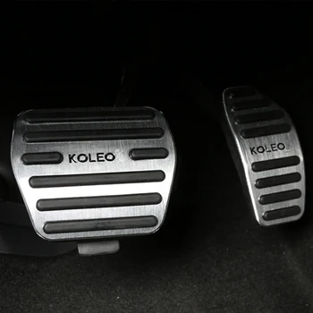

Automotive stainless steel accelerator pedal color optional for Renault Koleos for Samsung QM6 2017 2018 Accessories