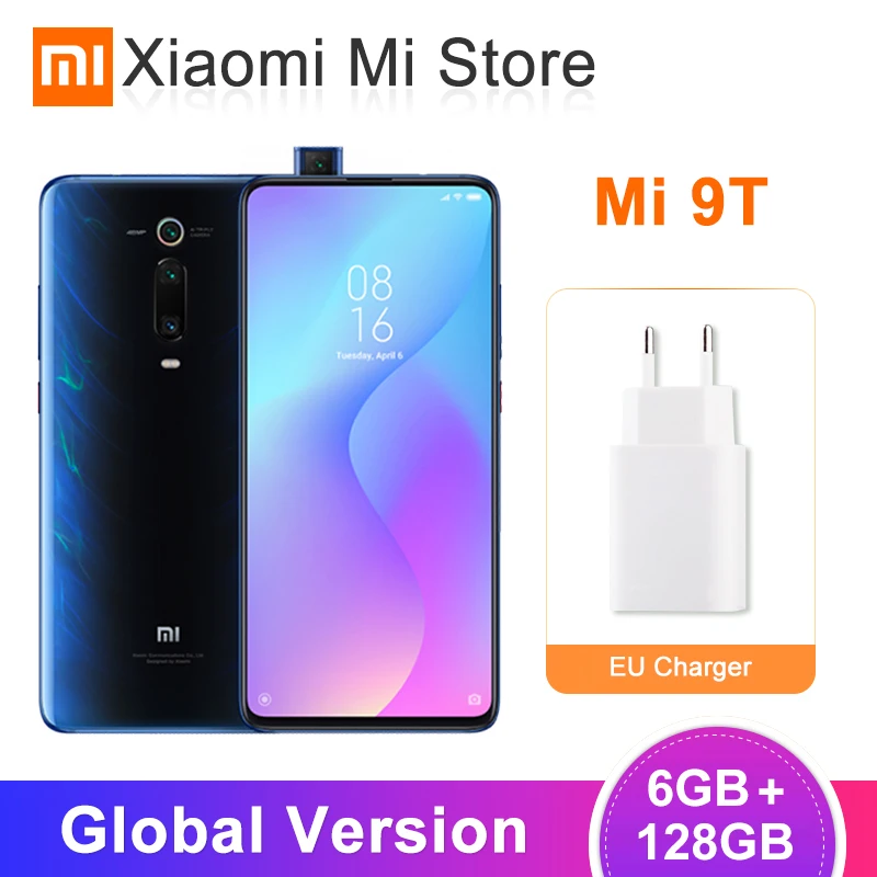 Глобальная версия Xiaomi mi 9T(красный mi K20) 6GB 128GB Смартфон Snapdragon 730 6,3" полный экран 48MP 4000mAh NFC