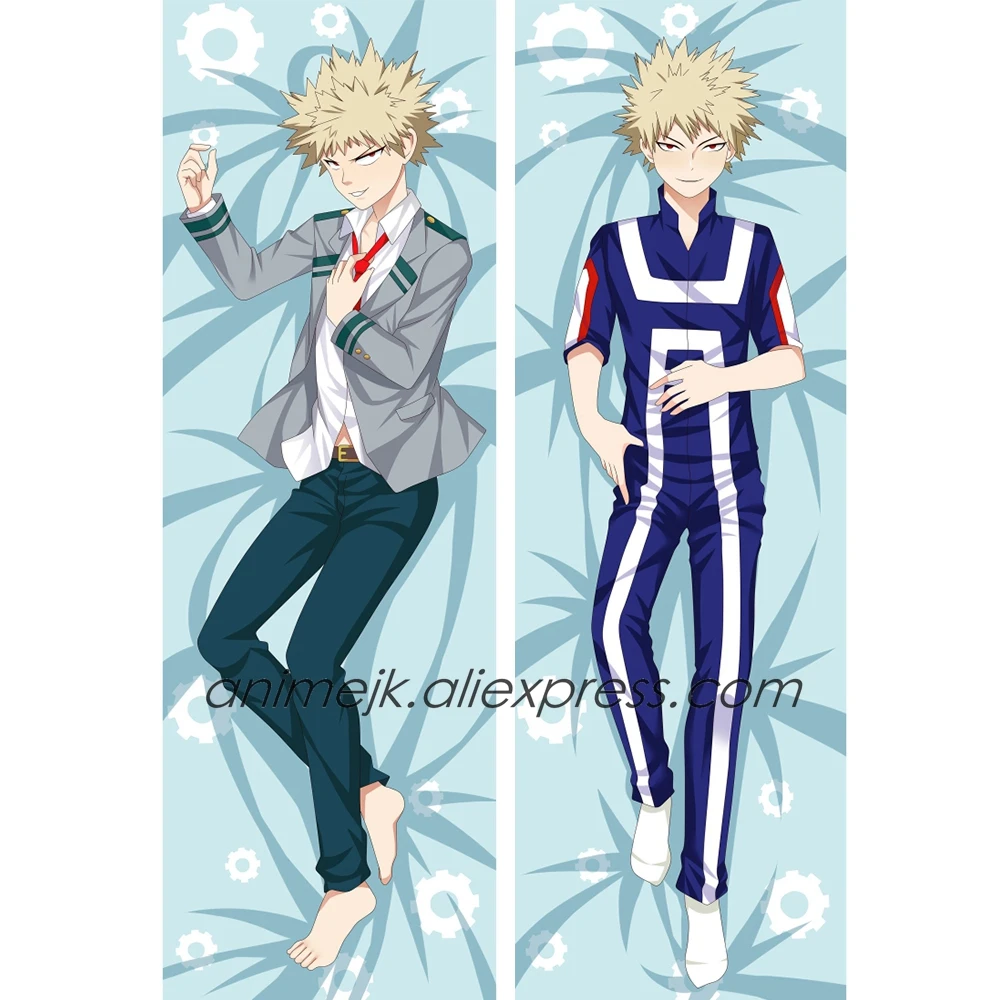 Аниме JK Boku no Hero My academic Bakugou Katsuki мужской чехол для подушки Dakimakura подушки|Реквизит