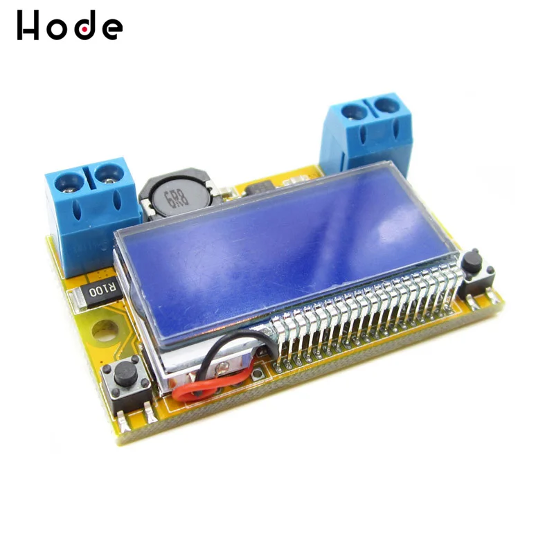 

Liquid Crystal Displays DC-DC Step Down Buck Converter Power Supply Adjustable Push Button Module Digital LCD Display 3A Board