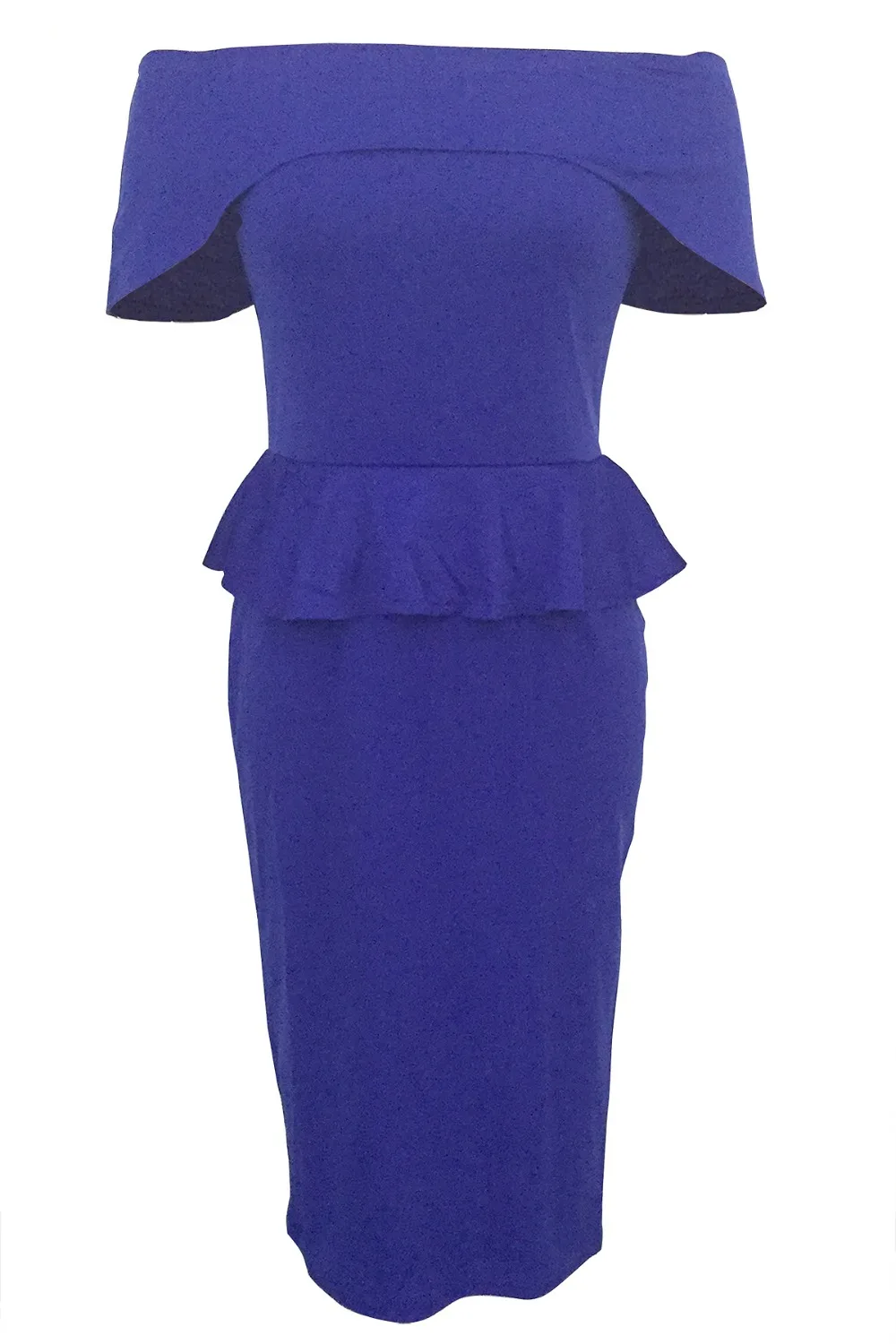 Gladiolus 2018 Summer Slash Neck Off The Shoulder Knee-Length Bodycon Ruffles Office Lady Dress Elegant Party Dresses vestidos  (18)
