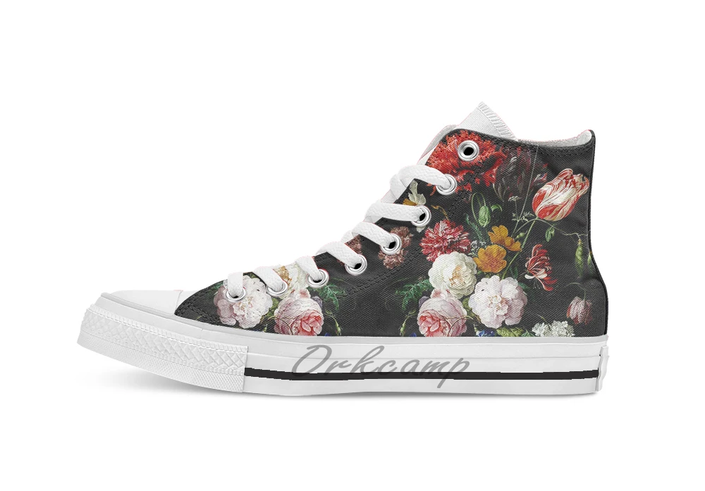 

de heem Unisex High Top Canvas flat Casual Custom shoes Drop Shipping