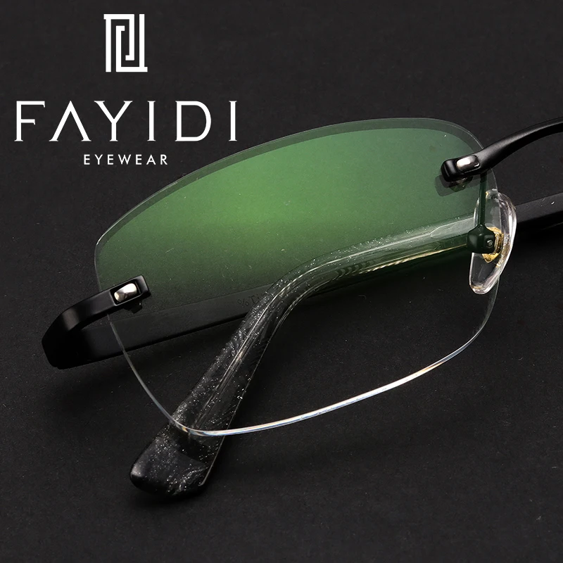 

Metal Eyewear Frames Men Optical Super Light Brand Designer Clear Lens Computer Myopia Eyeglasses Frame #F105