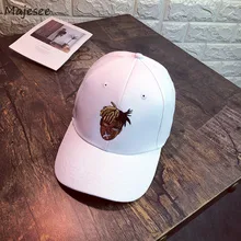 Бейсбольные кепки для женщин с вышивкой из мультфильма Snapback Регулируемая женская s шляпа уличная одежда Кепка солнцезащитный козырек универсальная в Корейском стиле