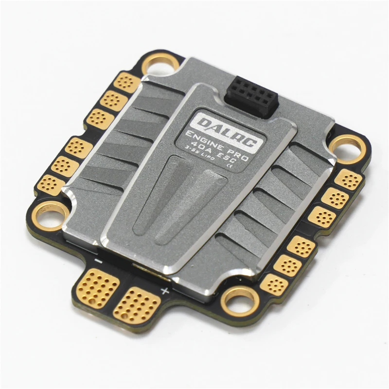 

1PC Upgrade DALRC ENGINE PRO 40A 4 IN 1 ESC BLheli32 Bit High Performance Processor Electric Speed Controller fr RC FPV Quad DIY