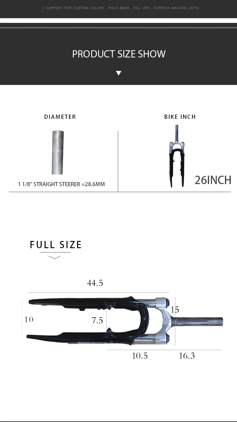 Excellent Fork For A Bicycle Disc Brake And V Brake Aluminum Alloy Bicycle Fork Protection All for Bikes Machete Reis Accesoires Mountain 5