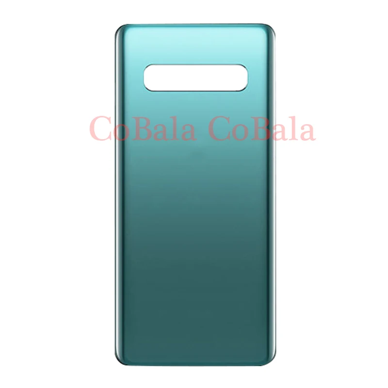 10 шт. цвет для samsung Galaxy S10 G973 G973F S10 Plus G975 G975F задняя крышка батарейного отсека стекло Корпус чехол задняя панель