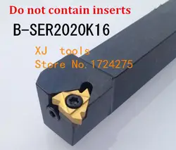 B-SER2020K16/B-SEL2020K16 внешний Резьбонарезной инструмент, CNC токарный держатель инструмента, Токарный держатель режущего инструмента для 16ER/16IR