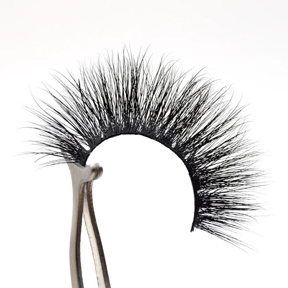 

Visofree Mink Lashes Thick Criss-crossed Rounded False Eyelashes Hand Made 3D Mink Eyelashes Cruelty-free Lashes Makeup 03E