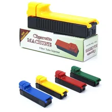 1 шт. 70 мм ручной однотрубный Табак Ролик устройство для набивки сигарет машина устройство набор случайный цвет