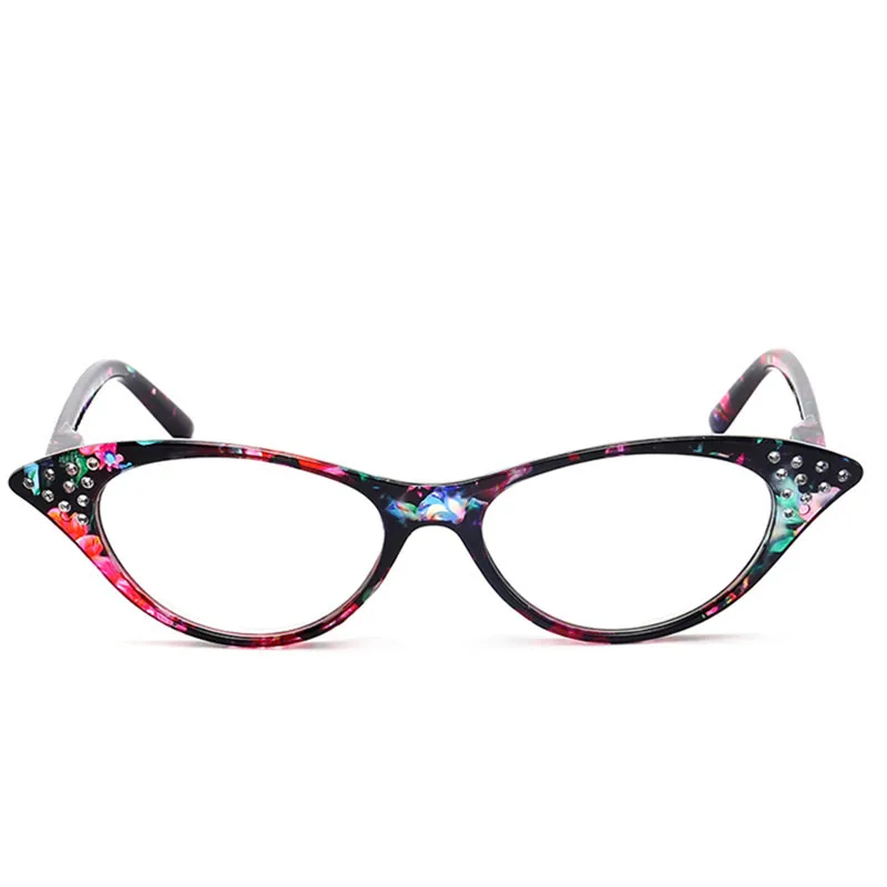 IBOODE очки для чтения «кошачий глаз» женские и мужские роскошные стразы ультралегкие очки для дальнозоркости+ 1,0+ 1,5+ 2,0+ 2,5+ 3,0+ 3,5+ 4,0
