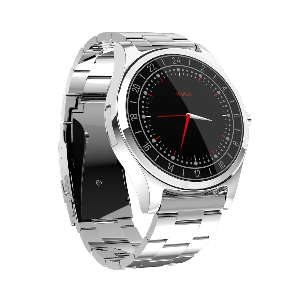 DT19 Bluetooth Smart Watch Men Metal Wristwatch Dial Call Heart Rate Blood pressure sport Fitness tracker SmartWatches PK Z40