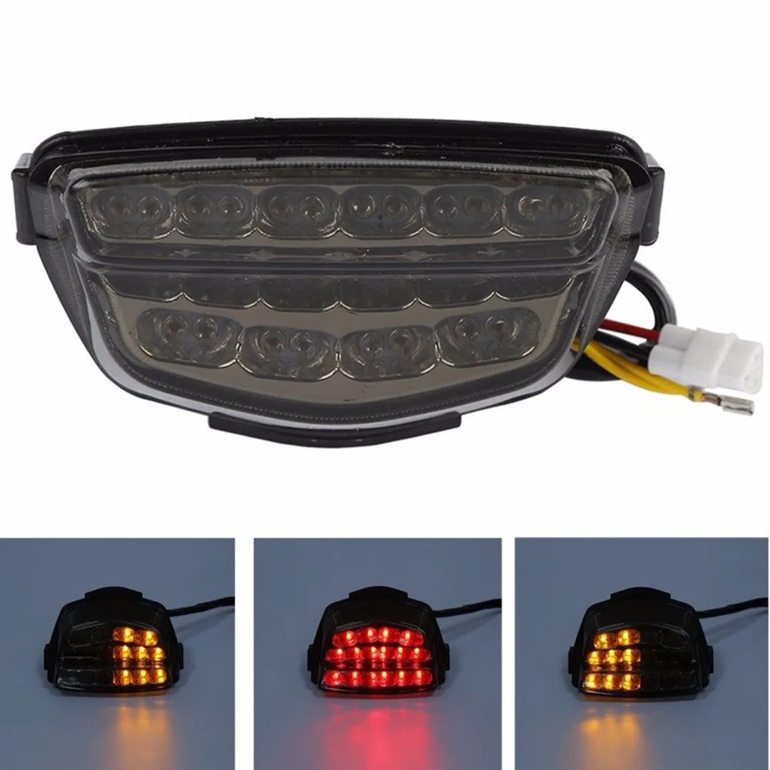 

Mayitr 1pc Motorcycle LED Turn Signal Tail Light For Honda CBR1000RR 2008 2009 2010 2011 2012 2013 2014 2015 Brake Lamp