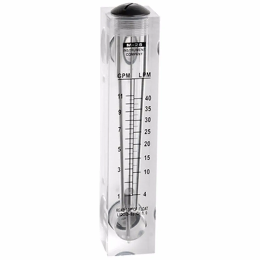 LZM-25(1-11GPM/4-40LPM) flowmeter(flow meter) without control valve lzm25 panel/liquid flowmeters Tools Measurement Analysis | Инструменты