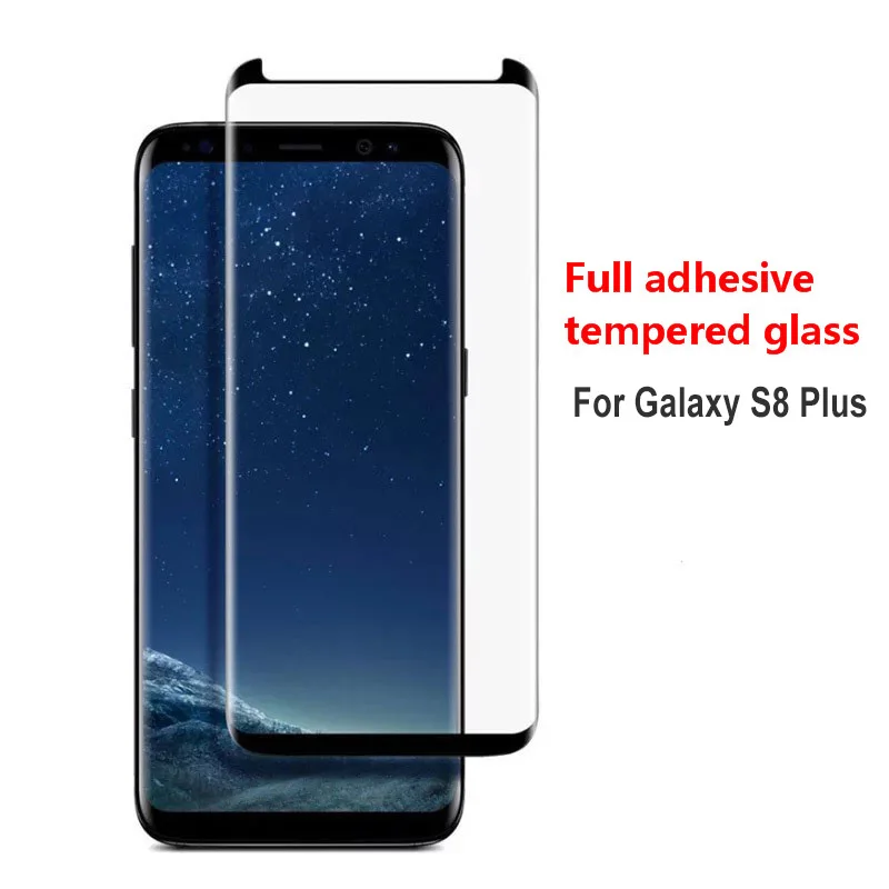 GXE 3D изогнутая полностью клейкая Защитная пленка для экрана Samsung Galaxy Note 8 S8 + Plus