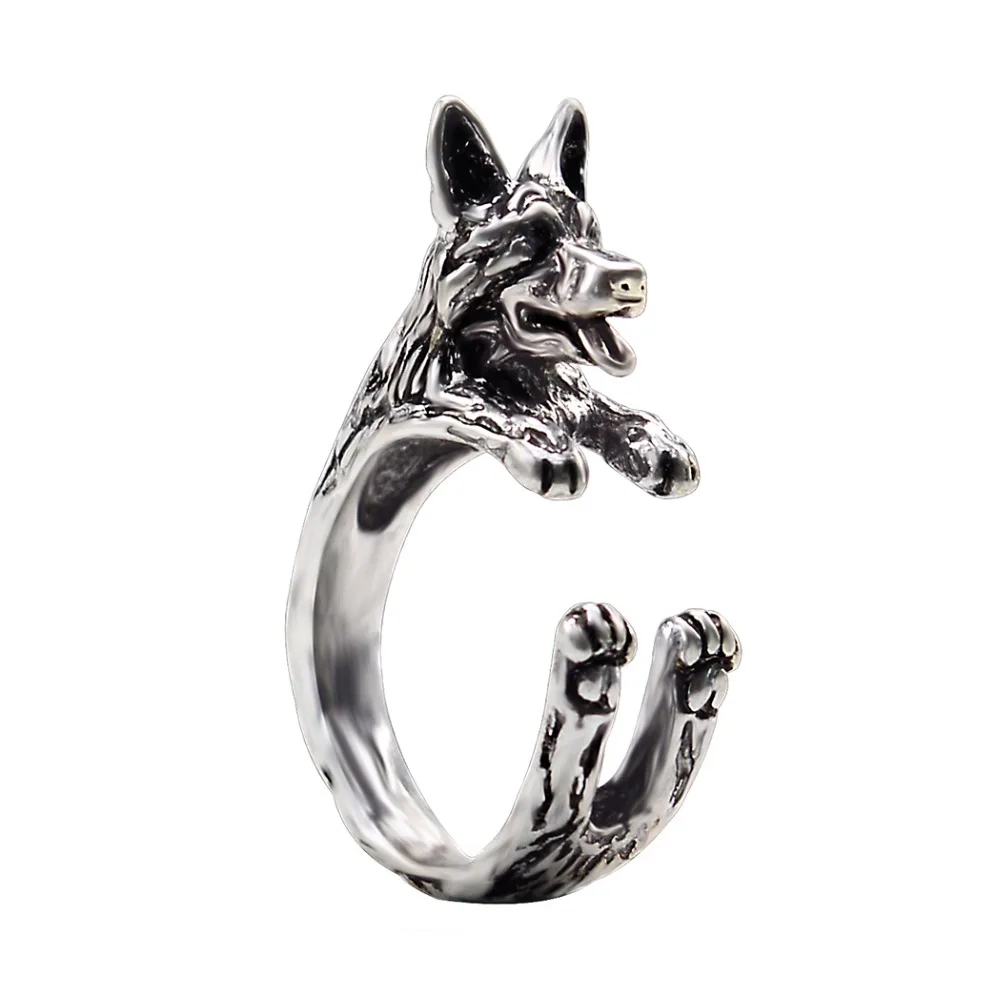 Ring Design Ideas square rings design ideas with gold and silver material for women Qiming Unique Design Handmade Boho Chic Retro German Shepherd Ring Female And Male Pet Dog Adjustable Ring Design Ideas wedding ring design ideas screenshot thumbnail Qiming Unique Design Handmade Boho Chic Retro German Shepherd Ring Female And Male Pet Dog Adjustable