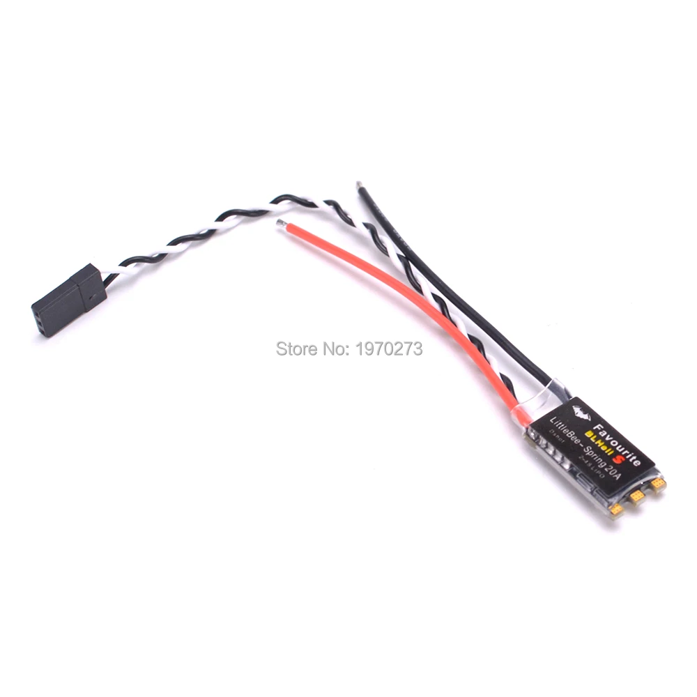 FVT LittleBee Little Bee BLHeli_S Spring 20A ESC BLHeli S контроллер скорости 2 4S поддержка Dshot для FPV Raing Drone