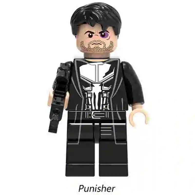 

Single Sale XH768 Legoing Punisher Daredevil Spider-Man Bricks Super Heroes Homecoming Building Blocks Children Gift Toys X0180