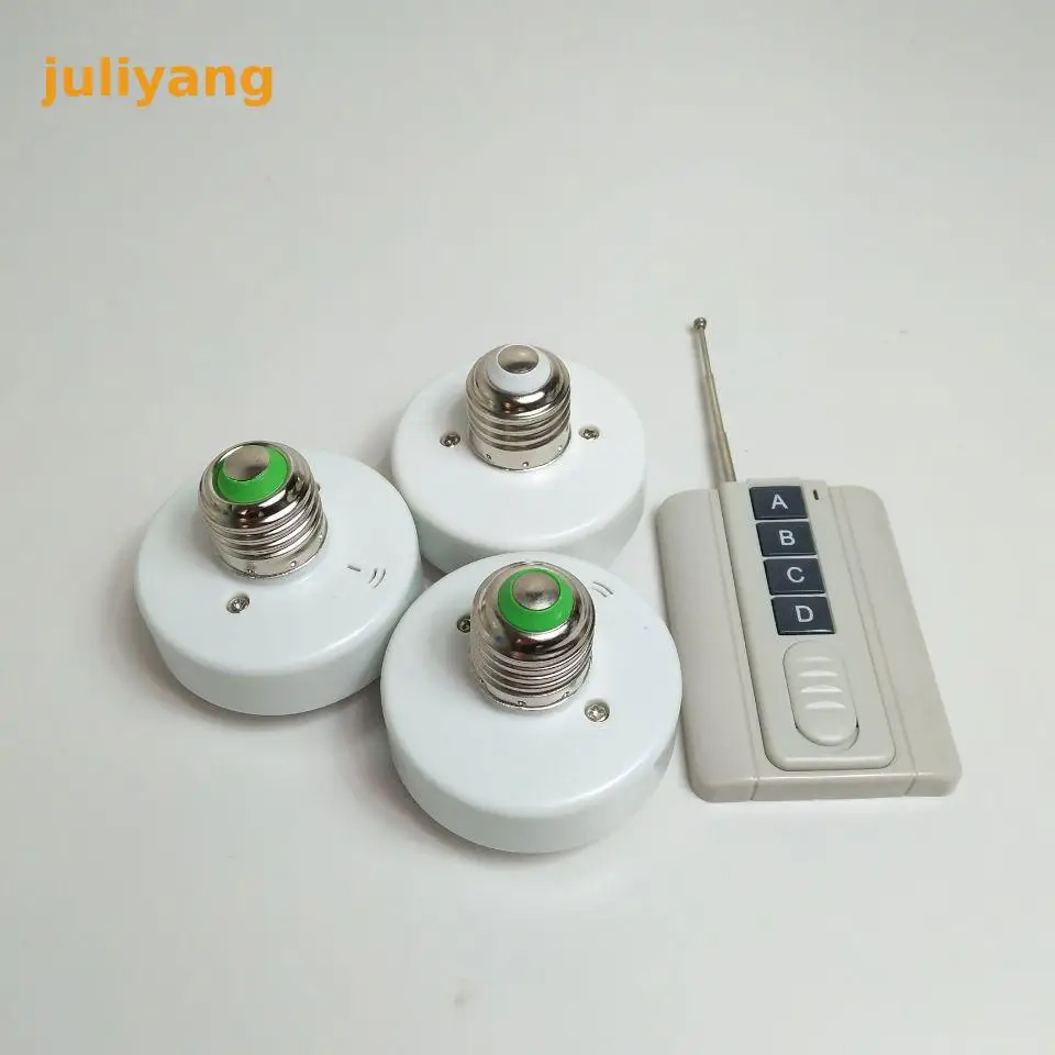 

Smart Wifi Wireless Light Bulb Socket Screw Light Lamp Bulb Holder Cap Socket Support E27 E26 remoto control for home use