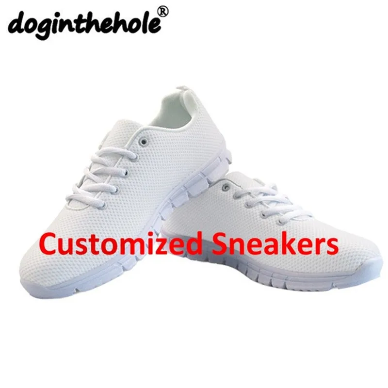 Doginthehole индивидуальные Прямая доставка Оптовая продажа для мужчин женщин кроссовки Открытый Спортивная обувь с сеткой легкий Спортивная