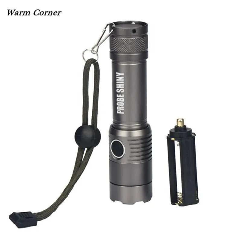 

Warm Corner LM X800 3000Lm CREE XML T6 LED Zoomable 18650 AAA Flashlight Torch Light Lamp Free Shipping #O26