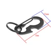 Outdoor Keychain Tool Multi Tool Spring Hook Buckle Bottle Opener Multi-function Metal Carabiner Carabiner For Keys Tourism Equi ► Photo 3/6