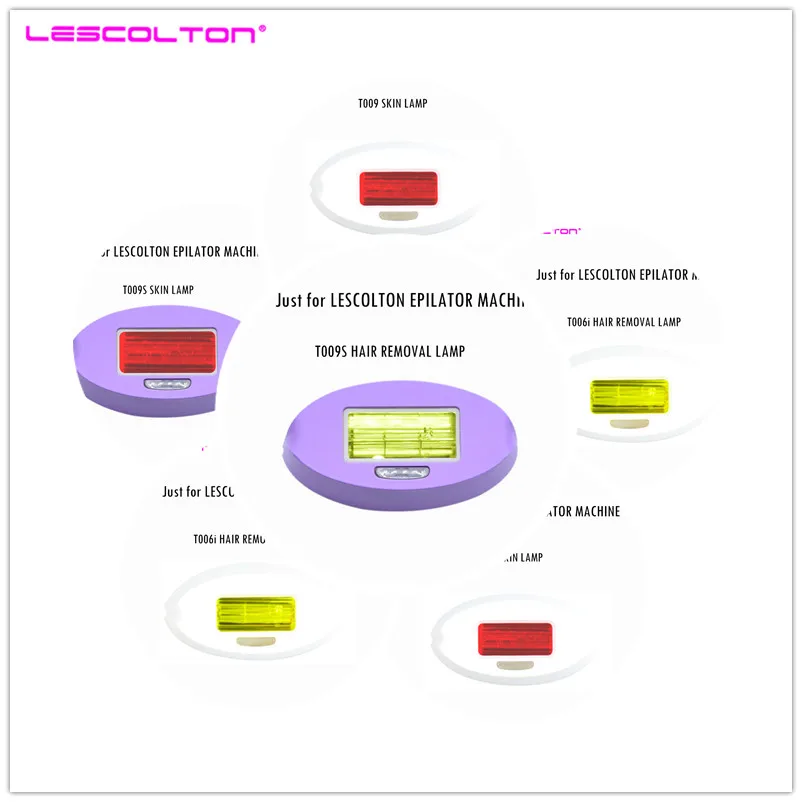Омоложение лампы и IPL эпилятор лампы для Lescolton лазерного удаления волос IPL эпилятор устройства flash эпиляции лампы