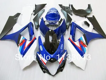 

7gifts Fairing For SUZUKI GSX-R1000 K7 07 08 Blue White GSX R1000 GSXR 1000 NEW K7 07-08 GSXR1000 2007 2008 Body