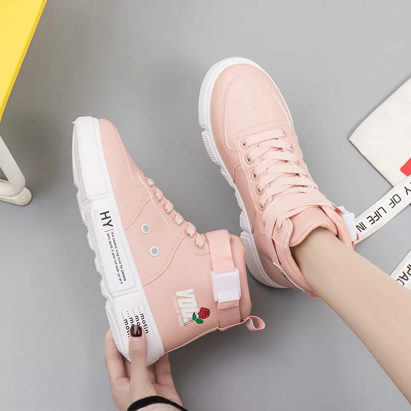 

Suquan hot shoes women trainer feminine sneakers fashion summer lady PU Leather flat platform light mesh breathable sport