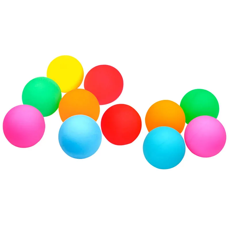 10 шт./компл. анти игрушечный мячик-антистресс смешанный прыгающий мяч ребенок эластичный резиновый детский открытый ванны упругие игрушки для детей крутой цвет