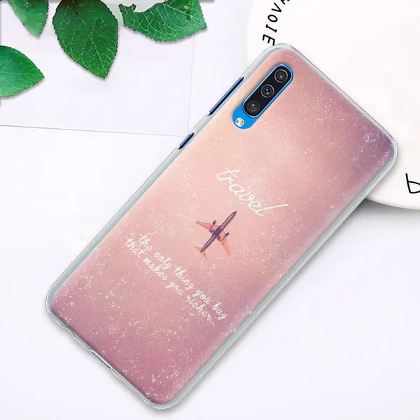 Карта мира путешествия планы чехол s крышка для samsung Galaxy A30 A50 A70 A80 M10 M30 A7 A6 A8+ A9 ПК Жесткий Чехол Для Телефона - Цвет: 04