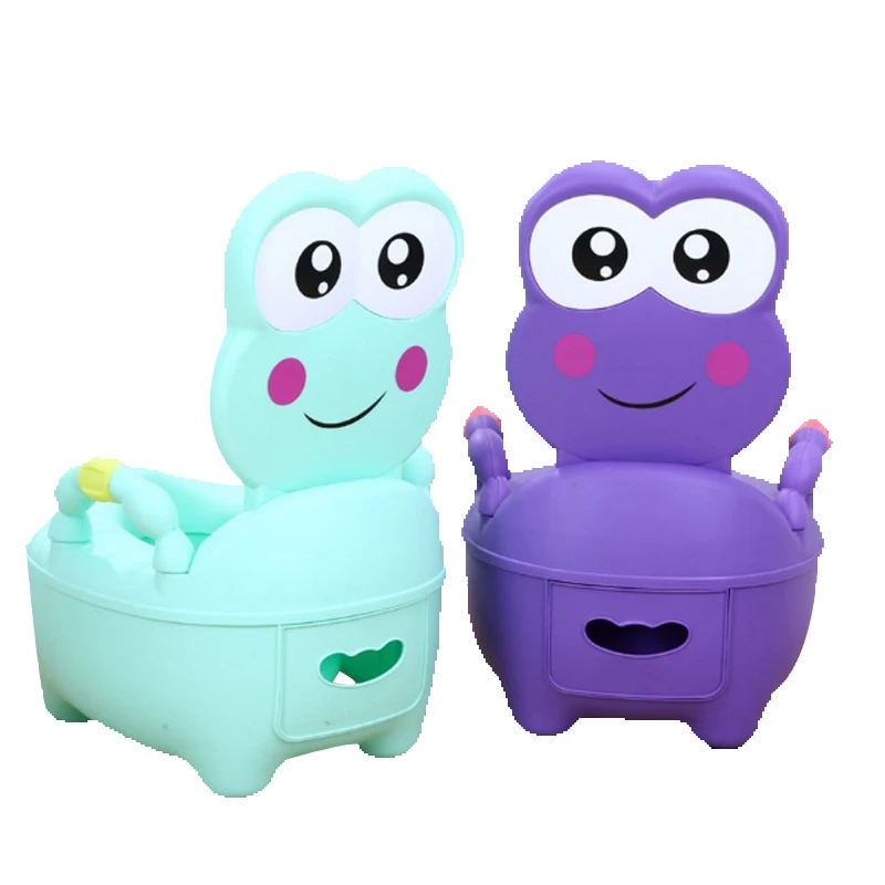 

New Style Baby Frog Potty Toilet Cute Cartoon Potty Chair Girls Boy Portable Potty Drawer Training Potty Children's Toilet WC