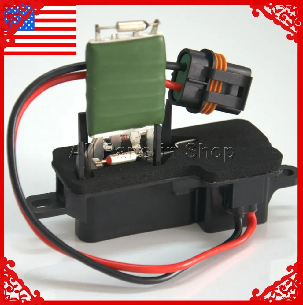 89018436 1580550 New Heater Blower Motor Resistor for Chevrolet Astro
