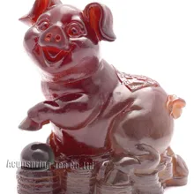 Желтая свинья, подвески на удачу, китайский зодиак, шэнсяо, аллохройский талисман, фэншуй орнамент, новые подарки, удивительный подарок, чай ПЭТ S1015BZ