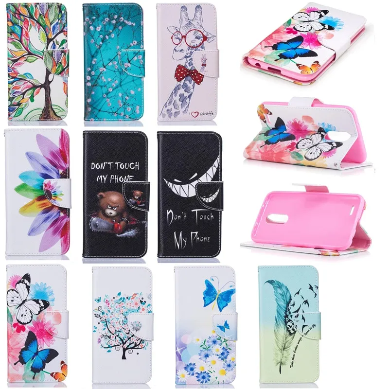 

Book Flip PU Leather Cases For LG K10 2017 M250 M250N X400 Case Fundas Wallet Stand Slot Full Housing Cover For LG K10 2017